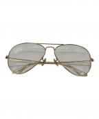 RAY-BANレイバン）の古着「サングラス」｜ゴールド