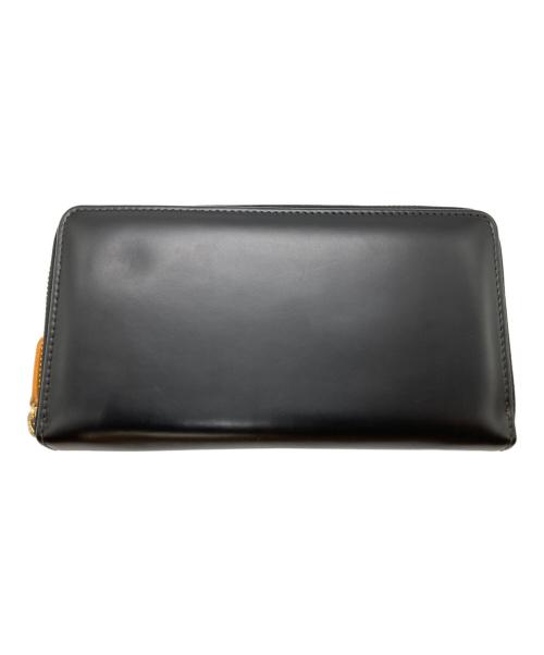 ETTINGER（エッティンガー）ETTINGER (エッティンガー) 長財布 ブラックの古着・服飾アイテム