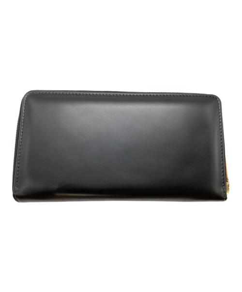 ETTINGER（エッティンガー）ETTINGER (エッティンガー) 長財布 ブラックの古着・服飾アイテム