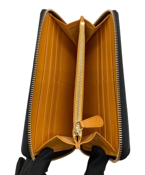 ETTINGER（エッティンガー）ETTINGER (エッティンガー) 長財布 ブラックの古着・服飾アイテム