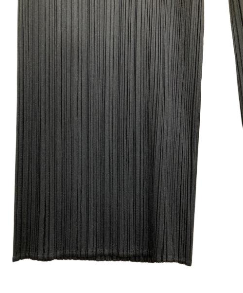 PLEATS PLEASE（プリーツプリーズ）PLEATS PLEASE (プリーツプリーズ) プリーツクロップドパンツ ブラック サイズ:1の古着・服飾アイテム