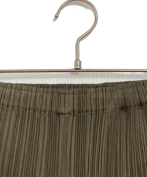 PLEATS PLEASE（プリーツプリーズ）PLEATS PLEASE (プリーツプリーズ) プリーツパンツ グリーン サイズ:1の古着・服飾アイテム