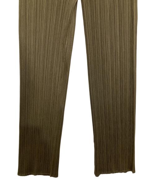 PLEATS PLEASE（プリーツプリーズ）PLEATS PLEASE (プリーツプリーズ) プリーツパンツ グリーン サイズ:1の古着・服飾アイテム