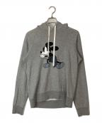 NUMBER (N)INE×DISNEYナンバーナイン×ディズニー）の古着「コラボプルオーバーパーカー」｜グレー