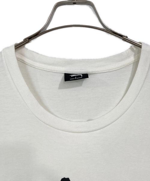 stussy（ステューシー）stussy (ステューシー) ワールドツアーTシャツ ホワイト サイズ:Lの古着・服飾アイテム