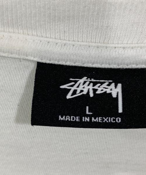 stussy（ステューシー）stussy (ステューシー) ワールドツアーTシャツ ホワイト サイズ:Lの古着・服飾アイテム