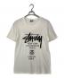 stussy（ステューシー）の古着「ワールドツアーTシャツ」｜ホワイト