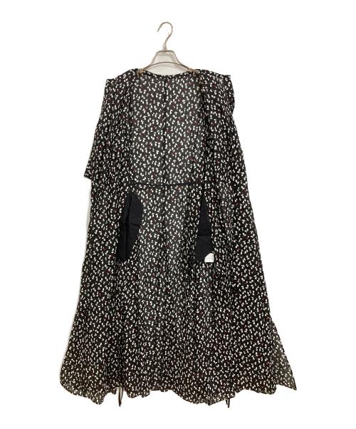 house of lotus（ハウスオブロータス）house of lotus (ハウスオブロータス) スモールフラワープリントクルーワンピース ブラック サイズ:Ⅿの古着・服飾アイテム
