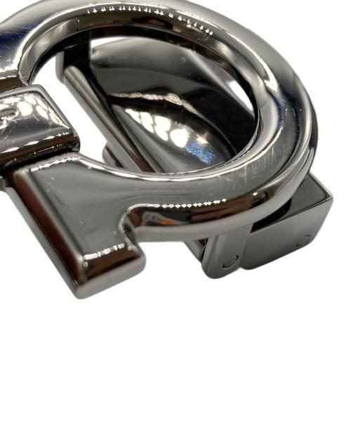 Salvatore Ferragamo（サルヴァトーレ フェラガモ）Salvatore Ferragamo (サルヴァトーレ フェラガモ) ダブルガンチーニリバーシブルベルト ブラウン×ブラックの古着・服飾アイテム
