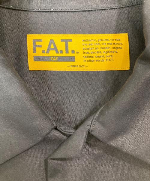 FAT（エフエーティー）FAT (エフエーティー) 半袖シャツ ブラック サイズ:XLの古着・服飾アイテム