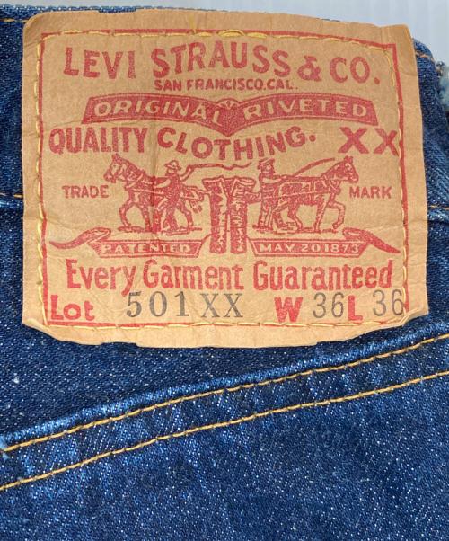 LEVI'S（リーバイス）LEVI'S (リーバイス) 501XX復刻デニムパンツ インディゴ サイズ:W36×L36の古着・服飾アイテム
