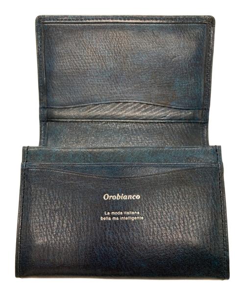 Orobianco（オロビアンコ）Orobianco (オロビアンコ) 名刺入れ ネイビーの古着・服飾アイテム