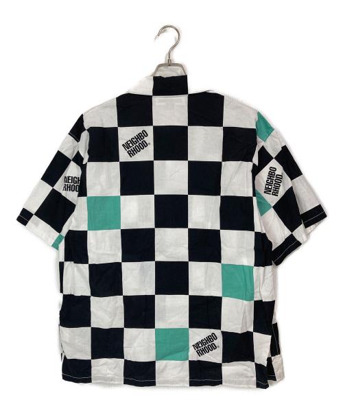 NEIGHBORHOOD（ネイバーフッド）NEIGHBORHOOD (ネイバーフッド) CHECKER SHIRT ホワイト サイズ:Lの古着・服飾アイテム