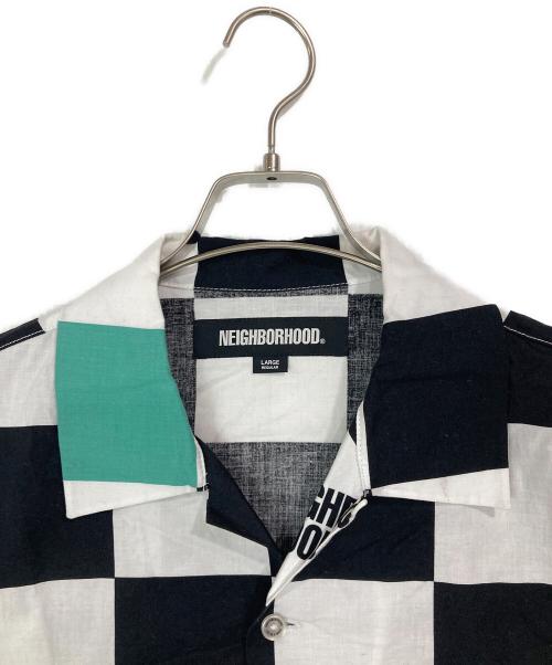 NEIGHBORHOOD（ネイバーフッド）NEIGHBORHOOD (ネイバーフッド) CHECKER SHIRT ホワイト サイズ:Lの古着・服飾アイテム