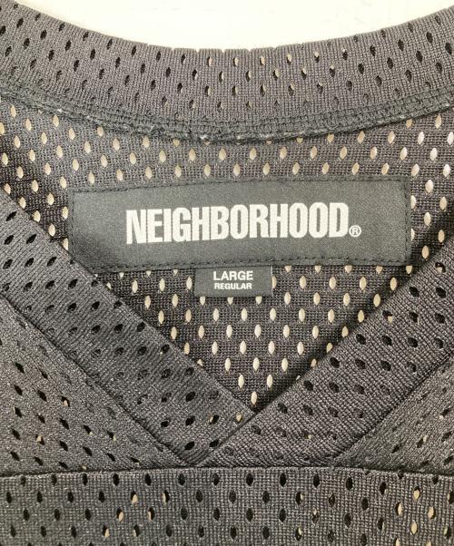 NEIGHBORHOOD（ネイバーフッド）NEIGHBORHOOD (ネイバーフッド) HOCKEY V-NECK SS ブラック サイズ:Lの古着・服飾アイテム