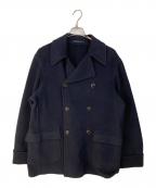 DC WHITEディーシーホワイト）の古着「REEFER JACKET」｜ネイビー