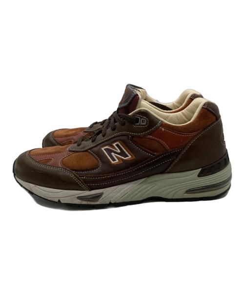 NEW BALANCE（ニューバランス）NEW BALANCE (ニューバランス) スニーカー ブラウン サイズ:US 9 1/2の古着・服飾アイテム