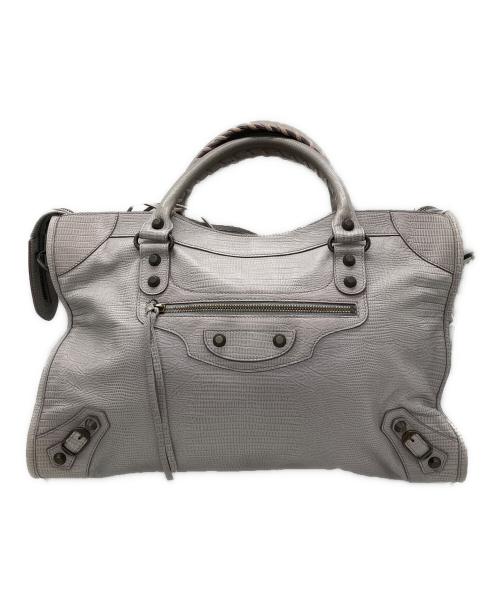 BALENCIAGA（バレンシアガ）BALENCIAGA (バレンシアガ) 2WAYエディターズバッグ グレーの古着・服飾アイテム