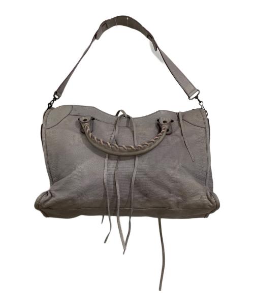 BALENCIAGA（バレンシアガ）BALENCIAGA (バレンシアガ) 2WAYエディターズバッグ グレーの古着・服飾アイテム