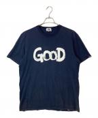GOODENOUGHグッドイナフ）の古着「GOODプリントTシャツ」｜ネイビー