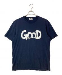 GOODENOUGH（グッドイナフ）の古着「GOODプリントTシャツ」｜ネイビー