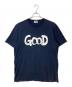 GOODENOUGH（グッドイナフ）の古着「GOODプリントTシャツ」｜ネイビー