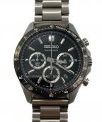 SEIKOセイコー）の古着「スピリットクロノグラフ」｜ブラック