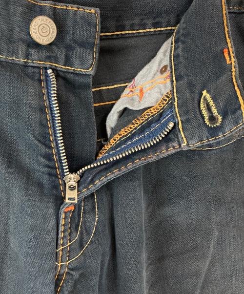 TRUE RELIGION（トゥルー レリジョン）TRUE RELIGION (トゥルー レリジョン) フレアデニム ブラック サイズ:W32×L33の古着・服飾アイテム