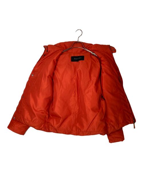 GUCCI（グッチ）GUCCI (グッチ) ダウンジャケット オレンジ サイズ:46の古着・服飾アイテム