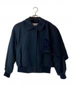 Christian Dior Sportsクリスチャン ディオールスポーツ）の古着「2WAYウールジャケット」｜ネイビー