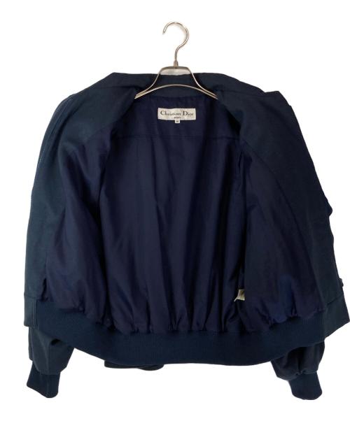Christian Dior Sports（クリスチャン ディオールスポーツ）Christian Dior Sports (クリスチャン ディオールスポーツ) 2WAYウールジャケット ネイビー サイズ:Ⅿの古着・服飾アイテム
