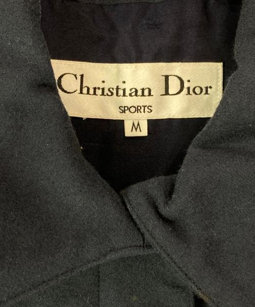 Christian Dior Sports（クリスチャン ディオールスポーツ）Christian Dior Sports (クリスチャン ディオールスポーツ) 2WAYウールジャケット ネイビー サイズ:Ⅿの古着・服飾アイテム