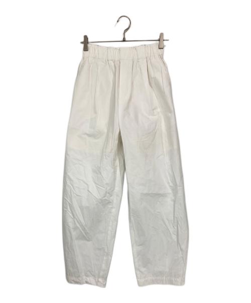 green label relaxing（グリーンレーベルリラクシング）green label relaxing (グリーンレーベルリラクシング) EASYカーブパンツ ホワイト サイズ:36の古着・服飾アイテム