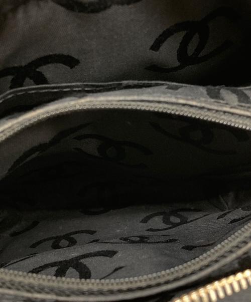 CHANEL（シャネル）CHANEL (シャネル) ワイルドステッチハンドバッグ ブラックの古着・服飾アイテム