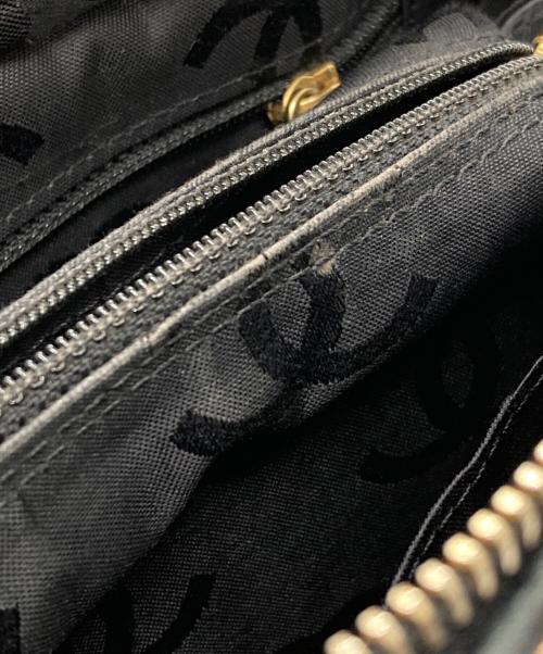 CHANEL（シャネル）CHANEL (シャネル) ワイルドステッチハンドバッグ ブラックの古着・服飾アイテム