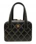CHANEL（シャネル）の古着「ワイルドステッチハンドバッグ」｜ブラック