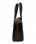 CHANEL (シャネル) ワイルドステッチハンドバッグ ブラック：130000円
