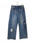 YENN（イエン）の古着「HIGH DAMAGED WIDE PT」｜インディゴ