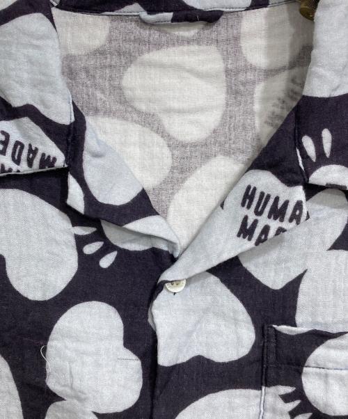 HUMAN MADE（ヒューマンメイド）HUMAN MADE (ヒューマンメイド) GAUZE SHIRTS ネイビー サイズ:XXLの古着・服飾アイテム