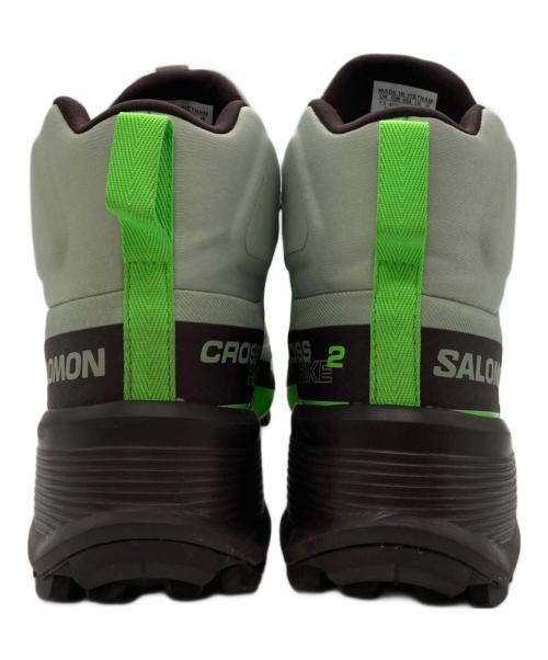 SALOMON（サロモン）SALOMON (サロモン) Cross Hike 2 Mid Gore-Tex グリーン サイズ:26cmの古着・服飾アイテム