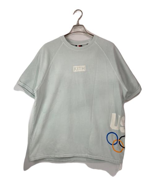 KITH（キス）KITH (キス) Team USA Pocket Tee ブルー サイズ:Lの古着・服飾アイテム