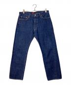 RESOLUTEリゾルト）の古着「セルビッチデニムパンツ」｜インディゴ