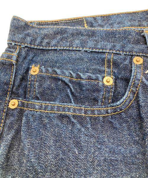 RESOLUTE（リゾルト）RESOLUTE (リゾルト) セルビッチデニムパンツ インディゴ サイズ:W36×L29の古着・服飾アイテム