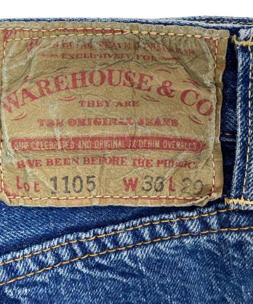 WAREHOUSE（ウエアハウス）WAREHOUSE (ウエアハウス) 2ND-HAND 1105 デニムパンツ ブルー サイズ:W36×L29の古着・服飾アイテム
