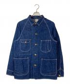 orSlowオアスロウ）の古着「1950'Sデニムカバーオール」｜インディゴ