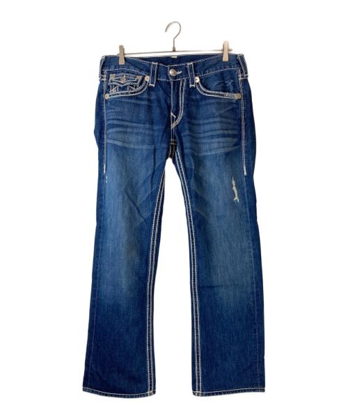 TRUE RELIGION（トゥルー レリジョン）TRUE RELIGION (トゥルー レリジョン) RICKY BIG QT デニムパンツ インディゴ サイズ:32の古着・服飾アイテム