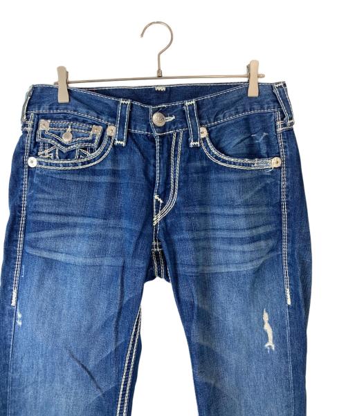 TRUE RELIGION（トゥルー レリジョン）TRUE RELIGION (トゥルー レリジョン) RICKY BIG QT デニムパンツ インディゴ サイズ:32の古着・服飾アイテム