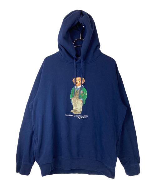 POLO RALPH LAUREN（ポロ・ラルフローレン）POLO RALPH LAUREN (ポロ・ラルフローレン) ポロベアパーカー ネイビー サイズ:XLの古着・服飾アイテム