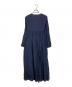 ne quittez pas (ヌキテパ) コットンボイル クロスオーバーフロントガウン ネイビー サイズ:FREE：8000円