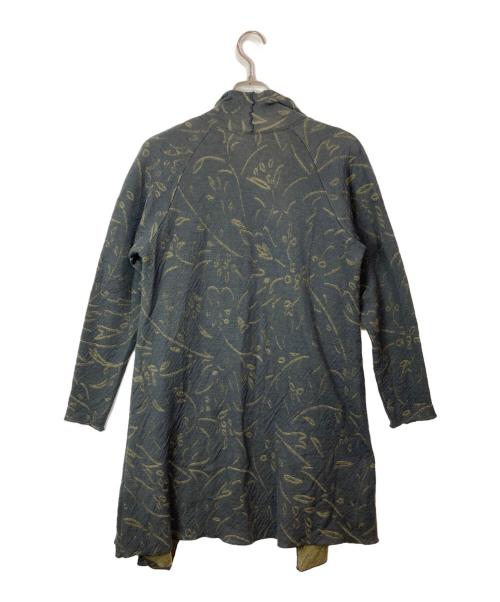 JURGEN LEHL（ヨーガンレール）JURGEN LEHL (ヨーガンレール) コットンジャガードカーディガン グレー サイズ:Ⅿの古着・服飾アイテム